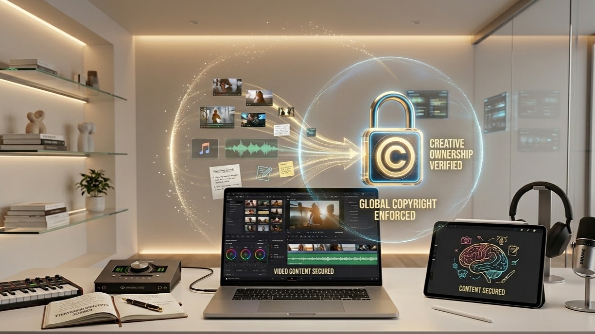 Copyright Registration Concept